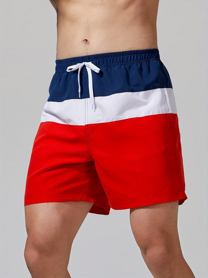 Colorblock-Badeshorts - Tom
