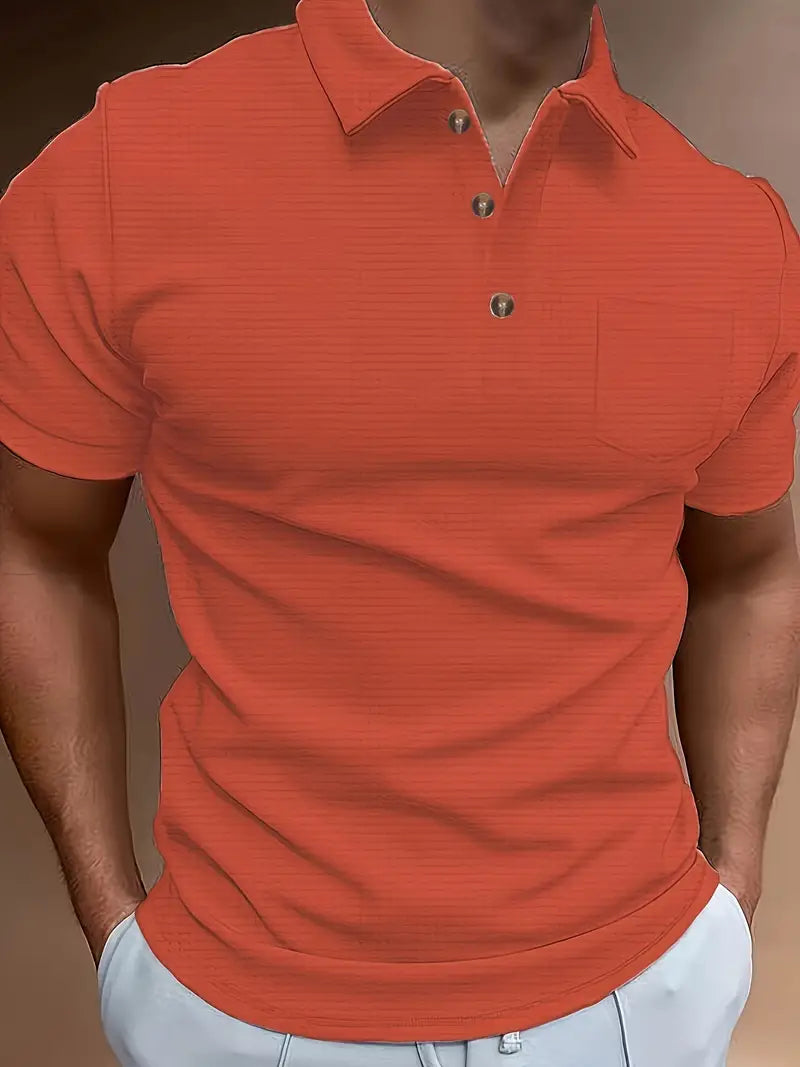 Benjamin – lässiges, atmungsaktives golfshirt für herren