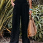 Ronna -Leinen Stretch-Hose