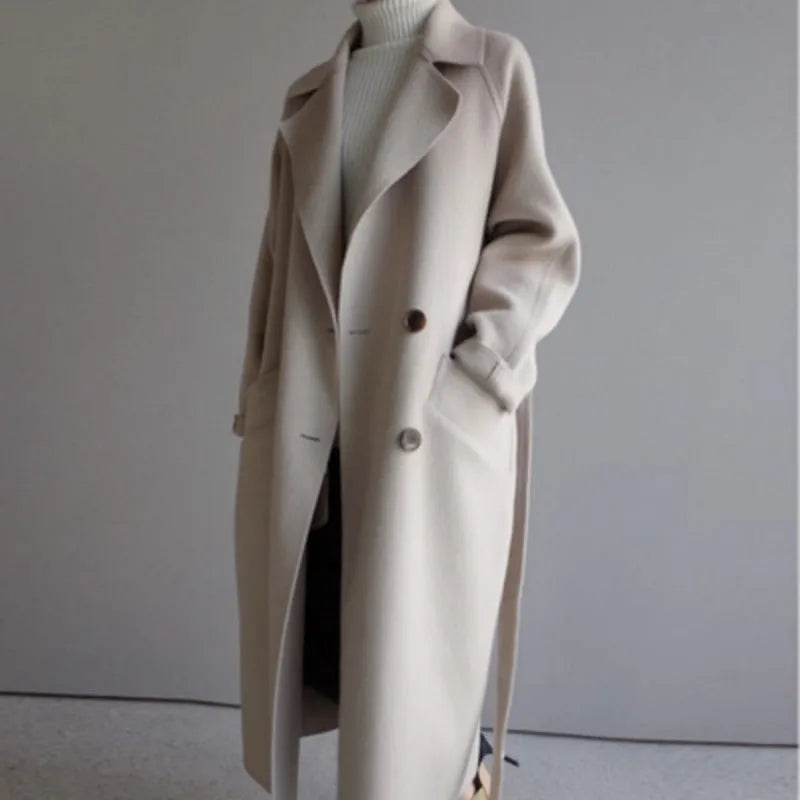 Eleganter Wollmantel-Trenchcoat: Stilvolle Jacken für Herbst/Winter