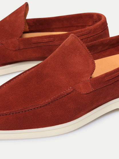 Paul Lefebvre® | Dunkelrote Yacht Loafers