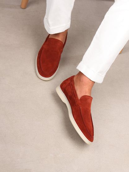 Paul Lefebvre® | Dunkelrote Yacht Loafers