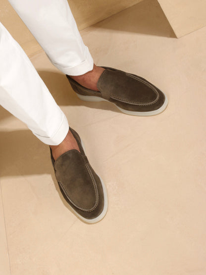 Paul Lefebvre® | Olive Yacht Loafers