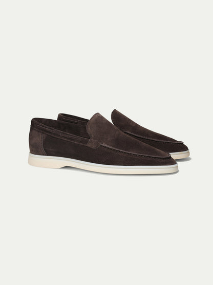 Paul Lefebvre® | Warmes Grau Yacht Loafers