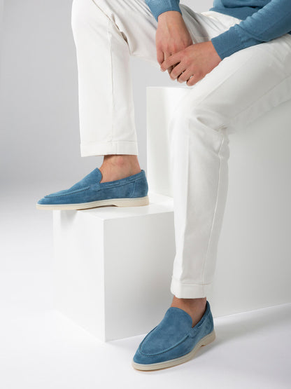 Paul Lefebvre® | Saphirblaue Yacht Loafers