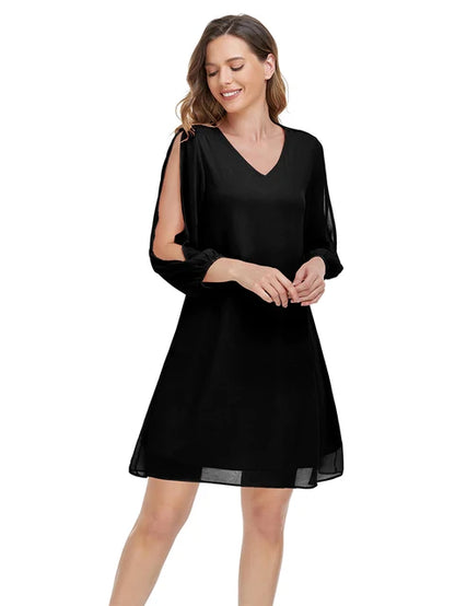 Eva - Rotes Satin Abendkleid