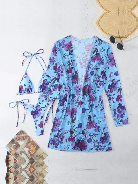 Isabella - Blumen Boho-Kleid