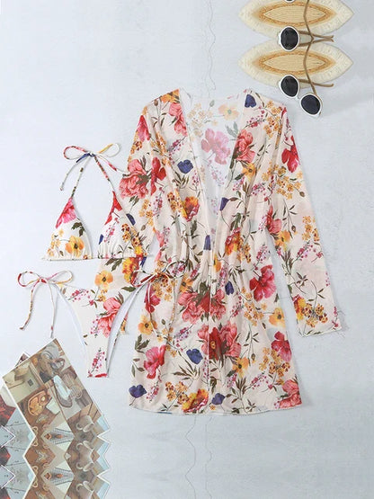 Isabella - Blumen Boho-Kleid