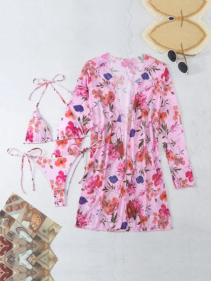 Isabella - Blumen Boho-Kleid