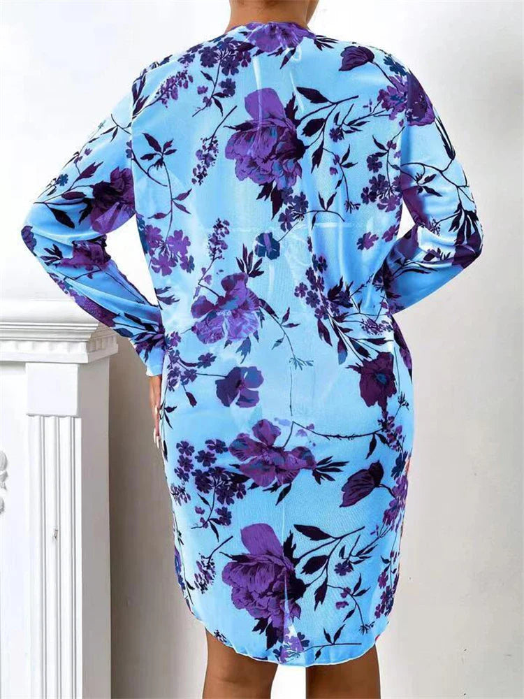 Isabella - Blumen Boho-Kleid