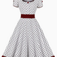 RETRO CHIC  - Schönes Vintage Polka Kleid für den Frühling/Sommer