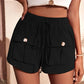 ALISHA - Lässige Cargo-Shorts mit elastischer Taille