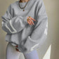 Clarissa | Lässiges Sweatshirt mit Buchstabenmuster