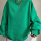 Clarissa | Lässiges Sweatshirt mit Buchstabenmuster
