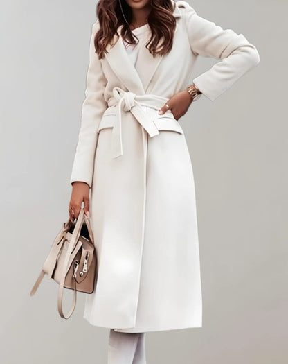 Lange Frauenjacken mit Seitentaschen für Herbst und Winter