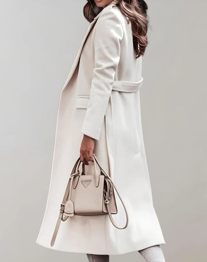 Lange Frauenjacken mit Seitentaschen für Herbst und Winter