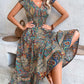 Amira - Böhmisches Maxikleid mit Paisley-Muster