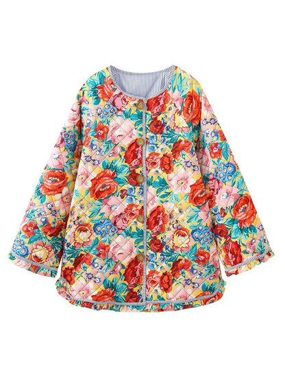 Leina - Leichter floraler Sommermantel