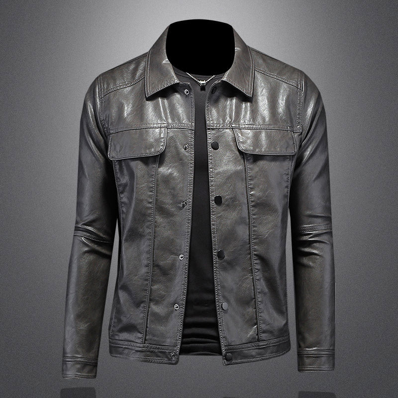 Houston - Leder Biker Jacke