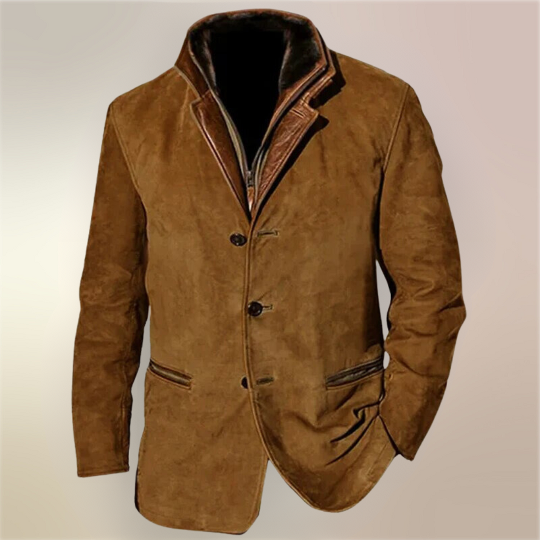 Elegante Herrenjacke mit Kragen