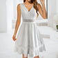Amelie - Weißes Spitzen-Sommerkleid