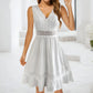 Amelie - Weißes Spitzen-Sommerkleid