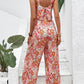 Breanna - Blumiger Weitbein-Jumpsuit