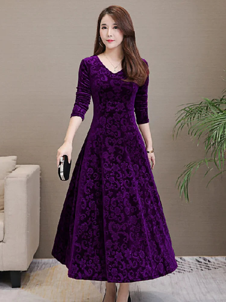 Emma - Elegantes Spitzenkleid in Schwarz