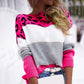 Strickpullover mit kontrastierenden Farben