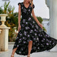 Emilia - Florales Midikleid mit Volants