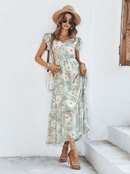 Drea™ | Bohème bedrucktes Kleid