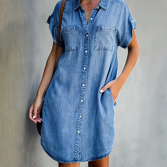 Daphné - Denim-Kleid