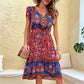 Skylar - Boho-Midikleid mit Blumendruck