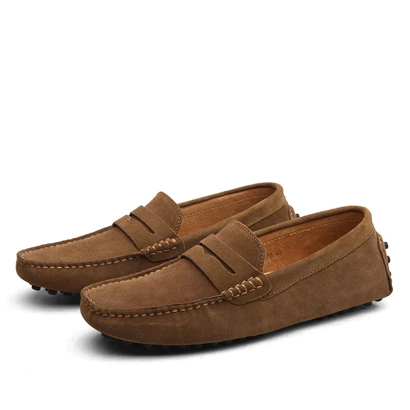 Harvey - Italienische Wildleder-Loafer im Stil