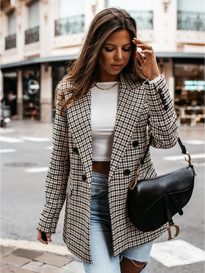 Kiara - Karierter Blazer