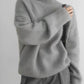 Pullover mit hochgeschlossenem Kragen