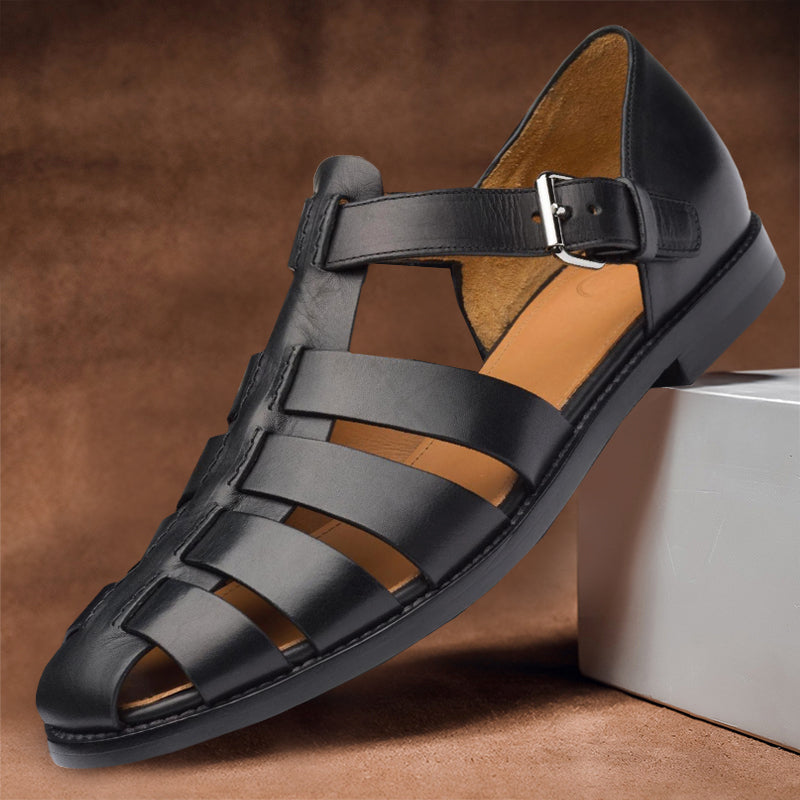 Felix Ledersandalen – Klassischer Stil & Komfort