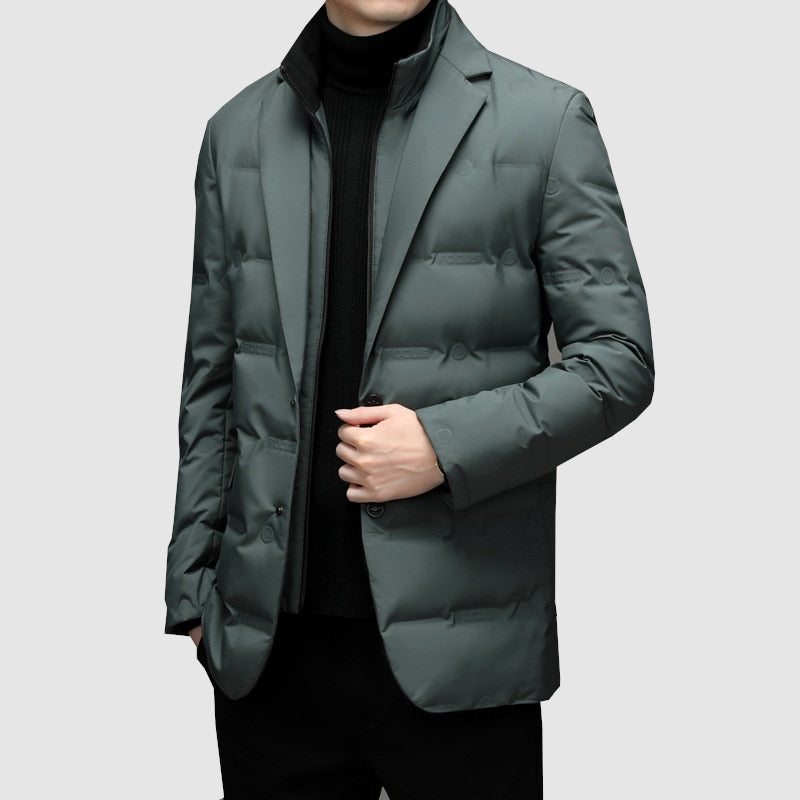 Premium herren parka jacke