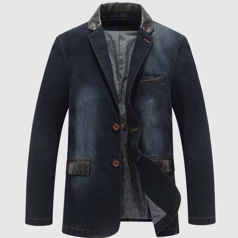 West - Klassischer Denim Blazer