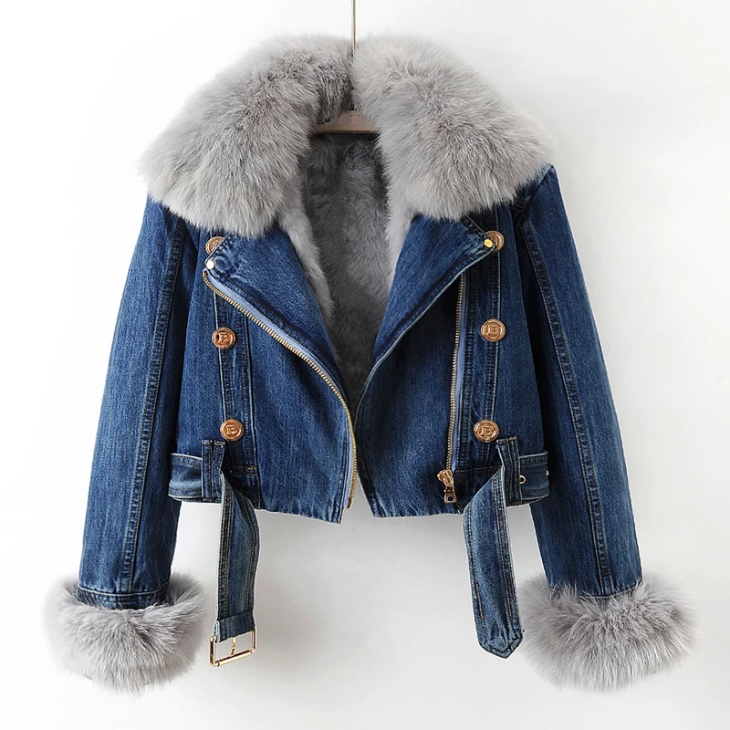 Airest -  Mattierte Denim-Jacke