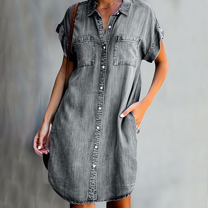 Daphné - Denim-Kleid