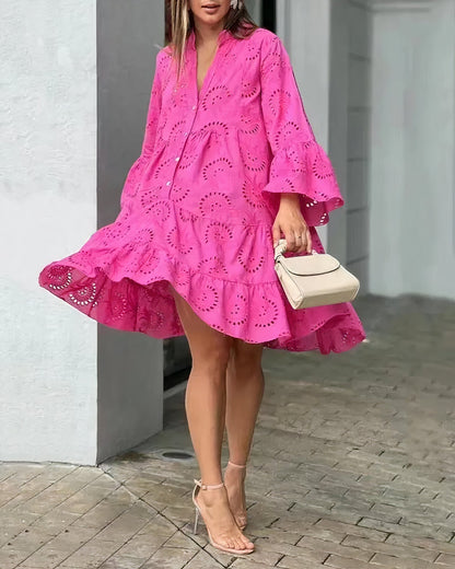 Halblanges Sommerkleid - Romein