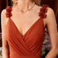 Amelie - Rostrotes Abendkleid