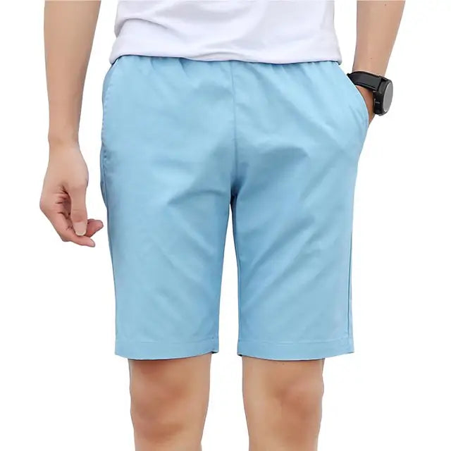 Herren-Shorts mit elastischem Bund und Taschen