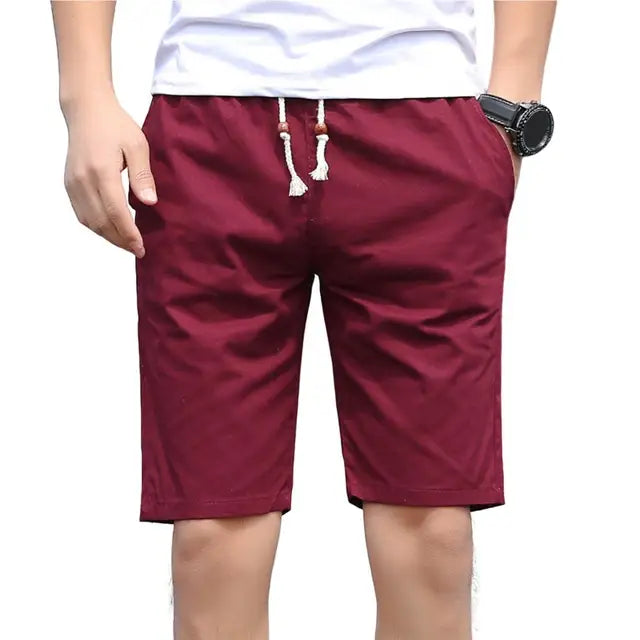 Herren-Shorts mit elastischem Bund und Taschen
