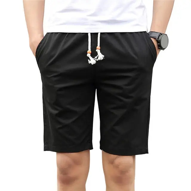 Herren-Shorts mit elastischem Bund und Taschen
