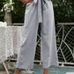 AMELIA - Plissierte Hose mit weitem Bein