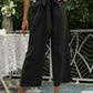 AMELIA - Plissierte Hose mit weitem Bein