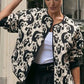 Christina - Vintage Blumen Bedruckte Jacke