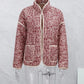 Christina - Vintage Blumen Bedruckte Jacke